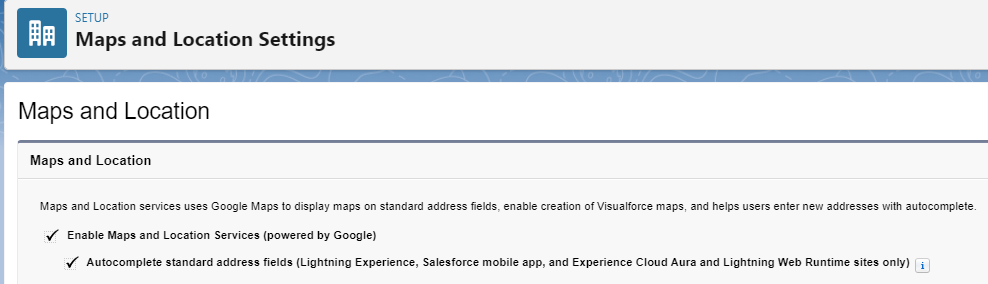 Enabling Google Autocomplete for Standard & Custom Addresses within Salesforce Flow