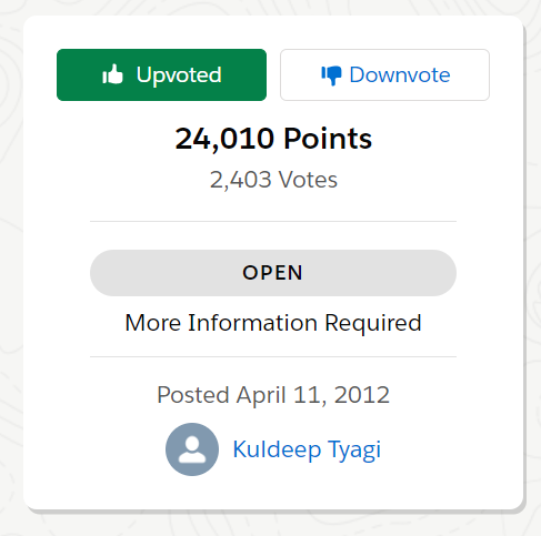 Voting Component on records in Salesforce: A Guide (LWC)